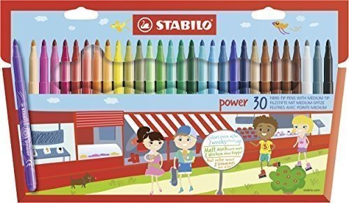 Filzstift STABILO power 30er Pack