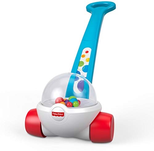 Fisher-Price Laufspaß Kugelroller Baby Lauflernhilfe mit bunten Kugeln