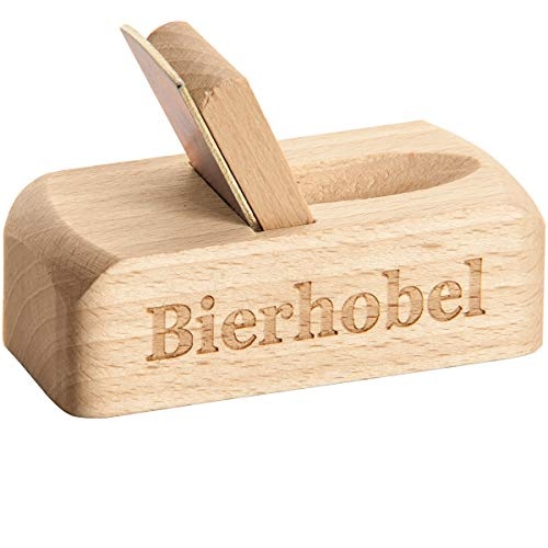 Flaschenöffner aus Holz mit Gravur