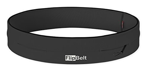 FlipBelt Klassischer Gürtel mit mehreren Taschen L Anthrazit