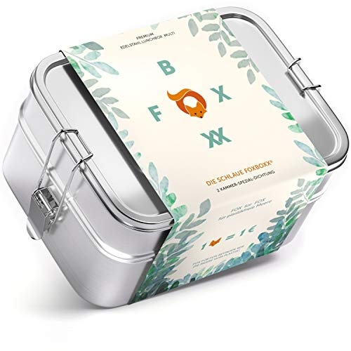 FOXBOXX® Brotdose Edelstahl