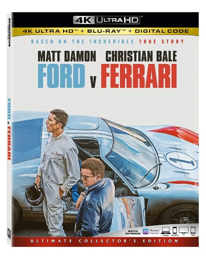 Ford v Ferrari 4k Ultra Hd Blu-ray