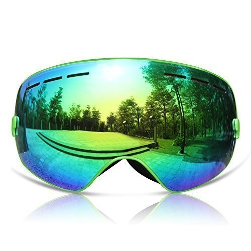 GANZTON Skibrille Snowboard Brille Doppel-Objektiv UV-Schutz Anti-Fog Skibrille Für Damen Und Herre