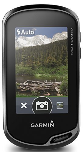 Garmin Oregon 750 GPS-Handgerät mit Autofokus-Kamera, wiederaufladbarem Akku-Pack, Aktivitätsprofi