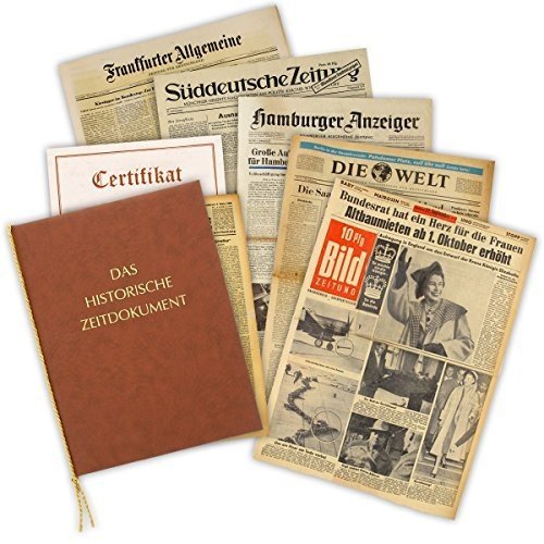 Geburtstagszeitung von 1938 - die historische Zeitung aus dem Jahr 1938 im Original