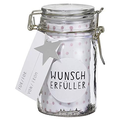 Geschenkglas Wunscherfüller