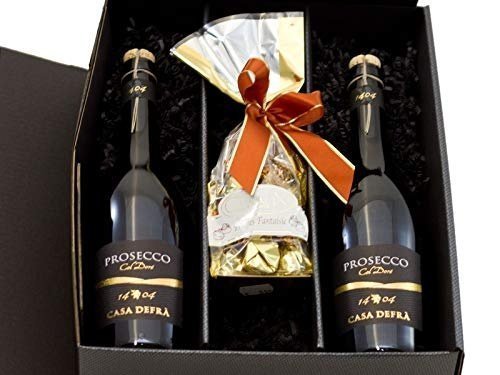 Geschenkset Prosecco mit Schokoladentrüffel