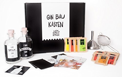 Gin Set von Just Spices - Gin mit Gewürzen selber machen - Der Gin Baukasten