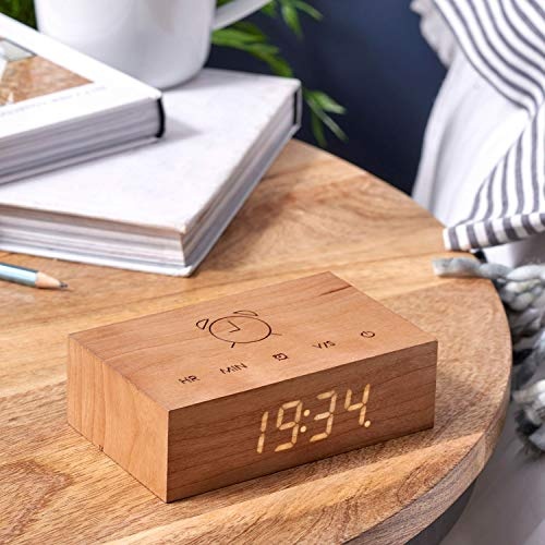 Gingko Flip Click Clock