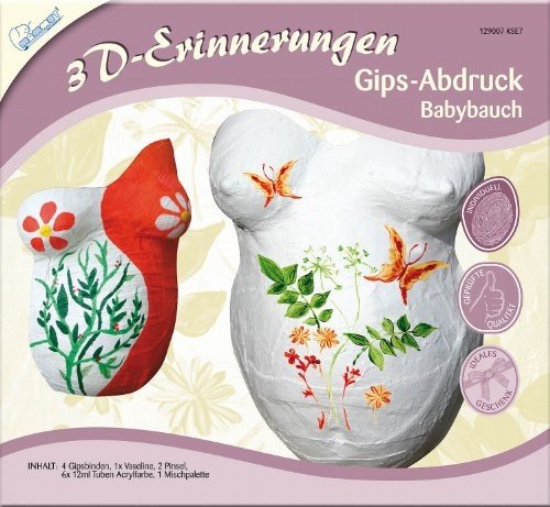 Gips Abdruckset Babybauch