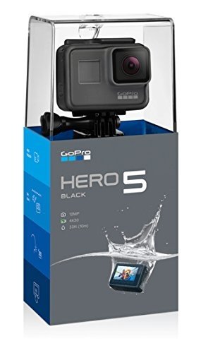 GoPro HERO5 Black Action Kamera (12 Megapixel) schwarz/grau