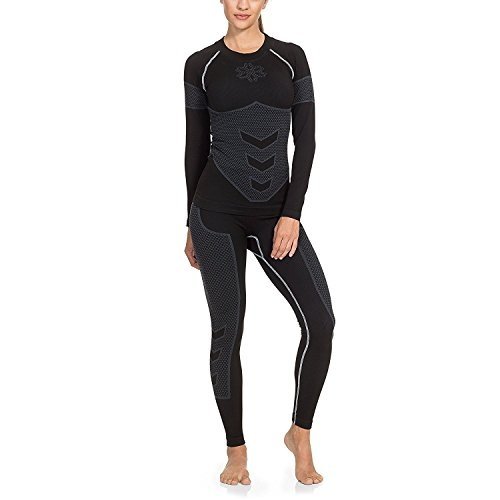 Gregster Damen Seamless Skiunterwäsche Set