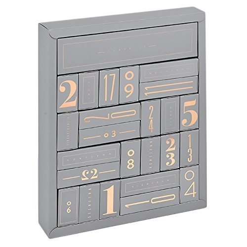 Großer Design Teeblumen Adventskalender - mit 24 verschiedenen Tee-Überraschungen und Kunstdruck -