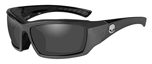 HARLEY-DAVIDSON Wiley X TAT Silver Flash Motorrad Brille