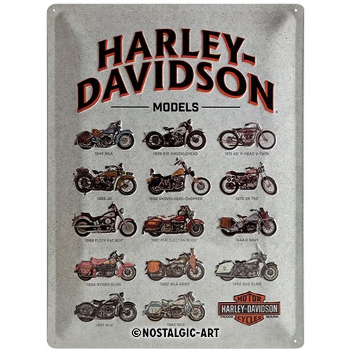 Harley-Davidson Retro Blechschild