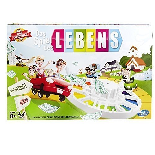 Hasbro Gaming Das Spiel des Lebens Familienspiel