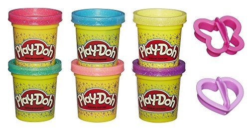 Hasbro Play-Doh Glitzerknete