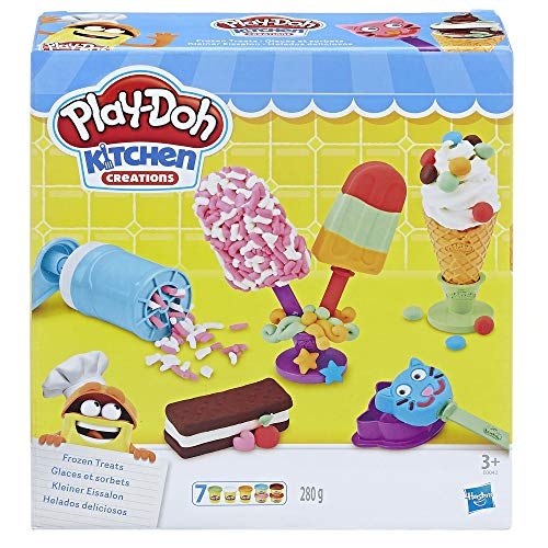 Hasbro Play-Doh Kleiner Eissalon Knete