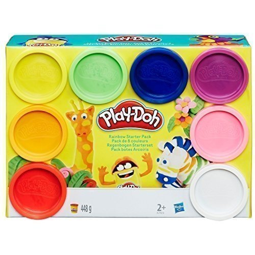 Hasbro Play-Doh Regenbogen, 8-er Pack
