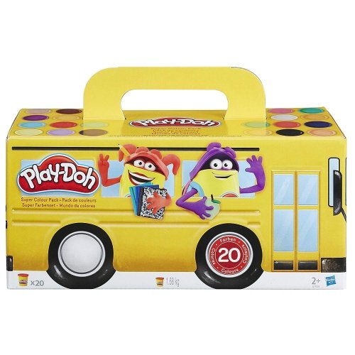 Hasbro Play-Doh Super Farbenset 20er Pack Knete