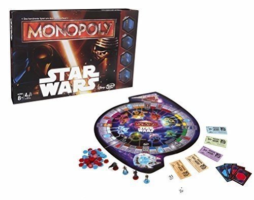 Hasbro Spiele B0324100 - Monopoly Star Wars, Familienspiel
