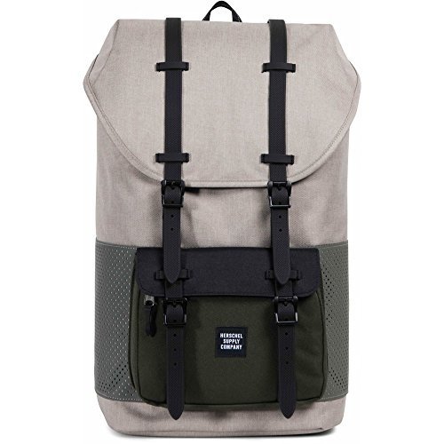 Herschel Little America Rucksack grau/khaki