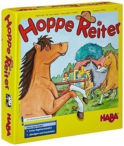 Hoppe Reiter Pferdestarkes Wettlaufspiel