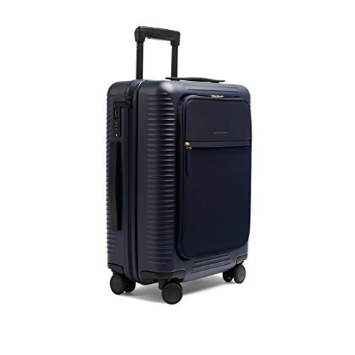 Horizn Studios Handgepäck Koffer | Cabin Trolley Model M | 55 cm, 33 L, Hartschale (Dunkelblau)