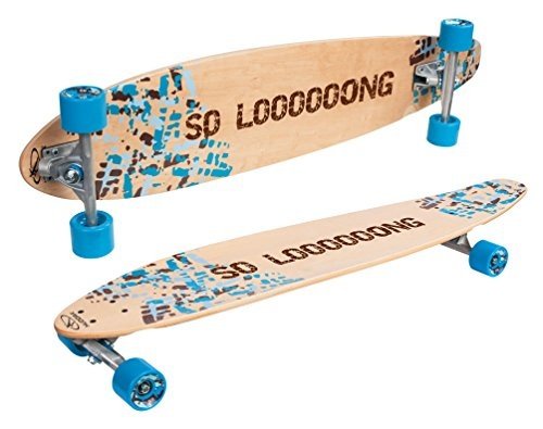 HUDORA Longboard Imperial - ABEC 7 - Skateboard - 12804