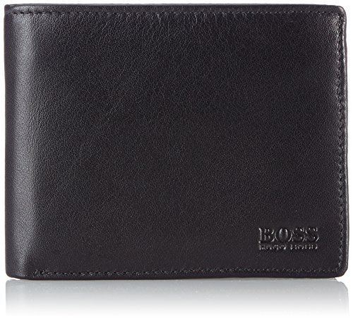 HUGO BOSS Herrenbörse Asolo, Black, (BxHxT) 12 x 9,5 x 1,5 cm