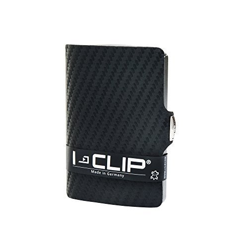 I-CLIP Geldbörse Robutense Carbon