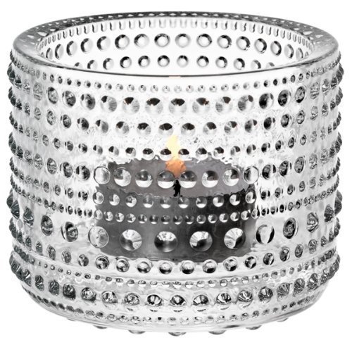 Iittala 005976 Kastehelmi windlicht, klar, 64 mm