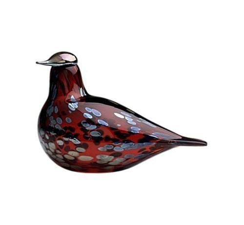 Iittala Birds by Toikka - Rotkelchen - Cranberry