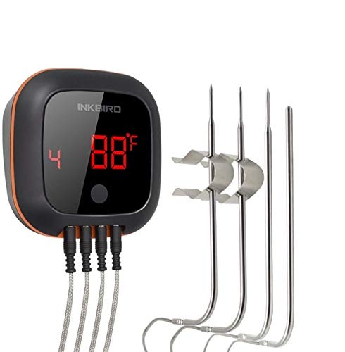 Inkbird IBT-4XS Bluetooth Grillthermometer mit dem 1000mAh Li-Batterie