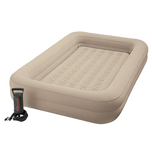 Intex 12-66810NP Kidz Travel Bed Set, phthalates-free mit Handpumpe, 107 x 168 x 25 cm (Mint Grün)