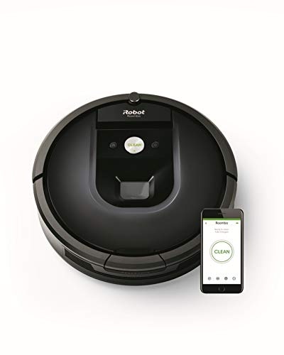 iRobot Roomba 981 Saugroboter mit 3-stufigem Reinigungssystem, Raumkartierung, Teppich-Turbomodus