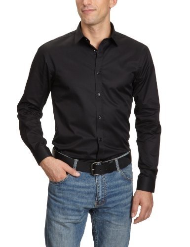 JACK & JONES PREMIUM Herren Hemd mit Manschetten Slim Fit 12020857 Andrew Shirt L/S Tight Fit, Gr. 4