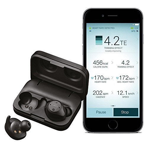 Jabra Elite Sport True Wireless Bluetooth Kopfhörer | kabelloser Stereo Sport-Kopfhörer mit In Ear