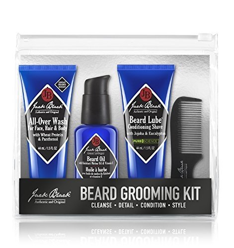 Jack Black Beard Grooming Kit, 1er Pack (1 x 118 ml)