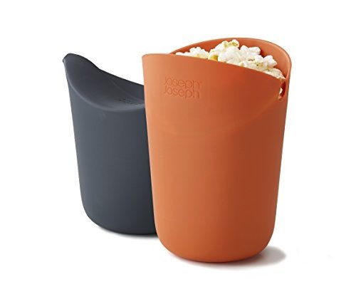 Joseph Joseph 45018 M-Cuisine Portionsgefäß für die Herstellung von Popcorn in der Mikrowelle, 2e