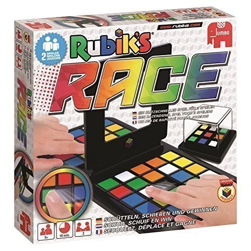 Jumbo Spiele Rubiks Race, Geschicklichkeitsspiel, bunt