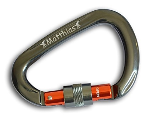 Karabiner mit Gravur