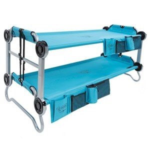 Kid-O-Bunk Kinder Tragbare Mobile Camping Bett M blau