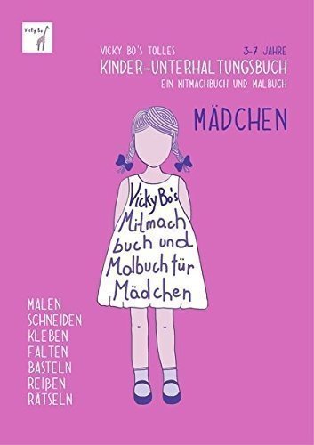 Kinder-Unterhaltungsbuch Mädchen