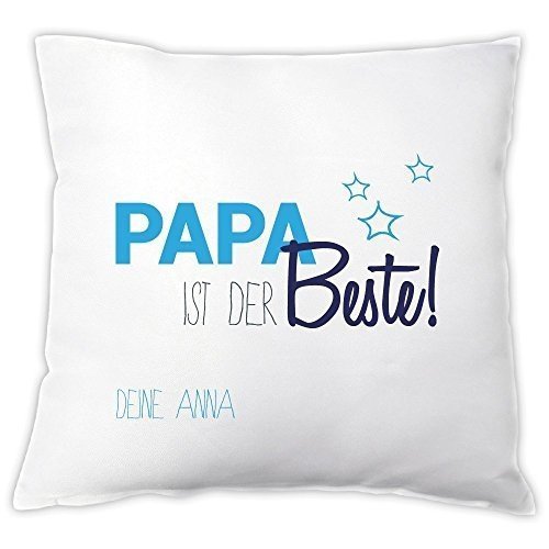 Kissen "Papa ist der Beste!" - personalisiert