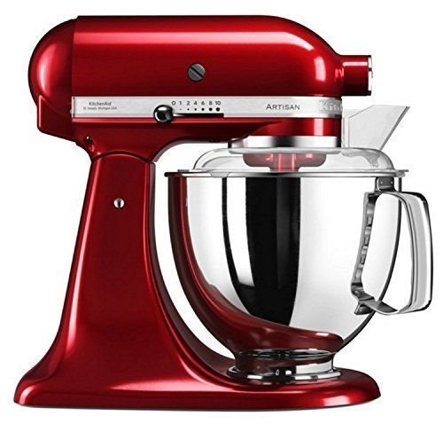 KitchenAid 5KSM175PSECA, ARTISAN Küchenmaschine mit Profiausstattung, LIEBESAPFEL ROT