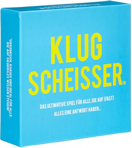 KLUGSCHEISSER - das ultimative Spiel für alle, die auf (fast) alles eine Antwort haben...