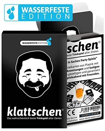 klattschen® - Trinkspiel - Das wahrscheinlich beste Trinkspiel aller Zeiten - Partyspiel, Ausführu