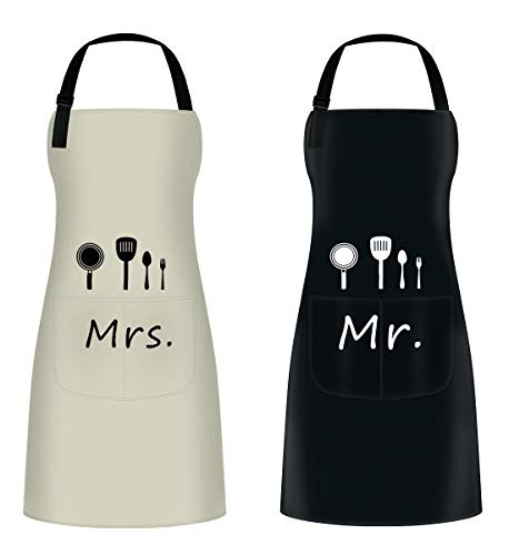 Küchenschürze Mr. & Mrs