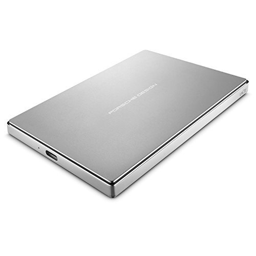 LaCie Porsche Design Mobile Drive 2 TB, externe tragbare Festplatte, 2.5 Zoll, USB 3.0, USB 3.1, USB